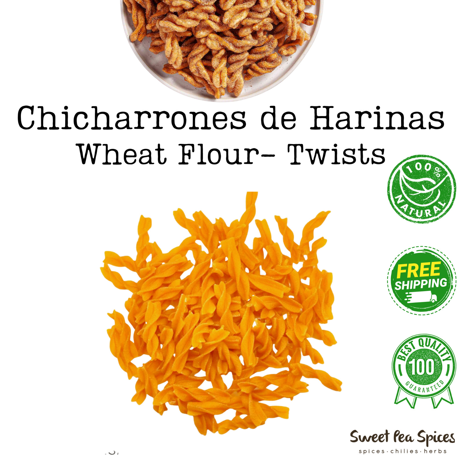 Duros Twists - All Sizes Chicharrones de Harinas - Fritura De Tornillo - Durito gallery