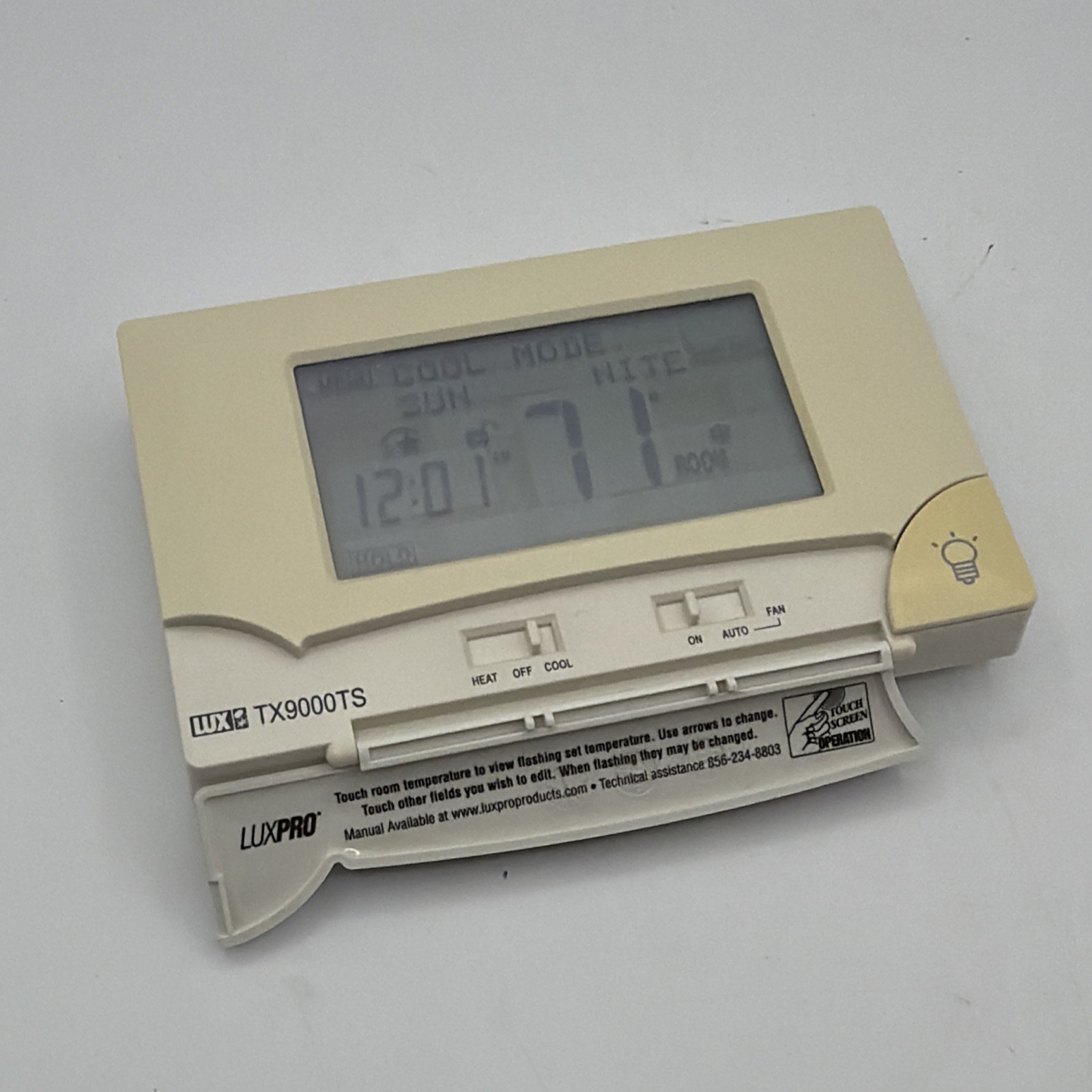 Lux Smart Temp TX9000TS 7-Day Programmable Thermostat!! gallery