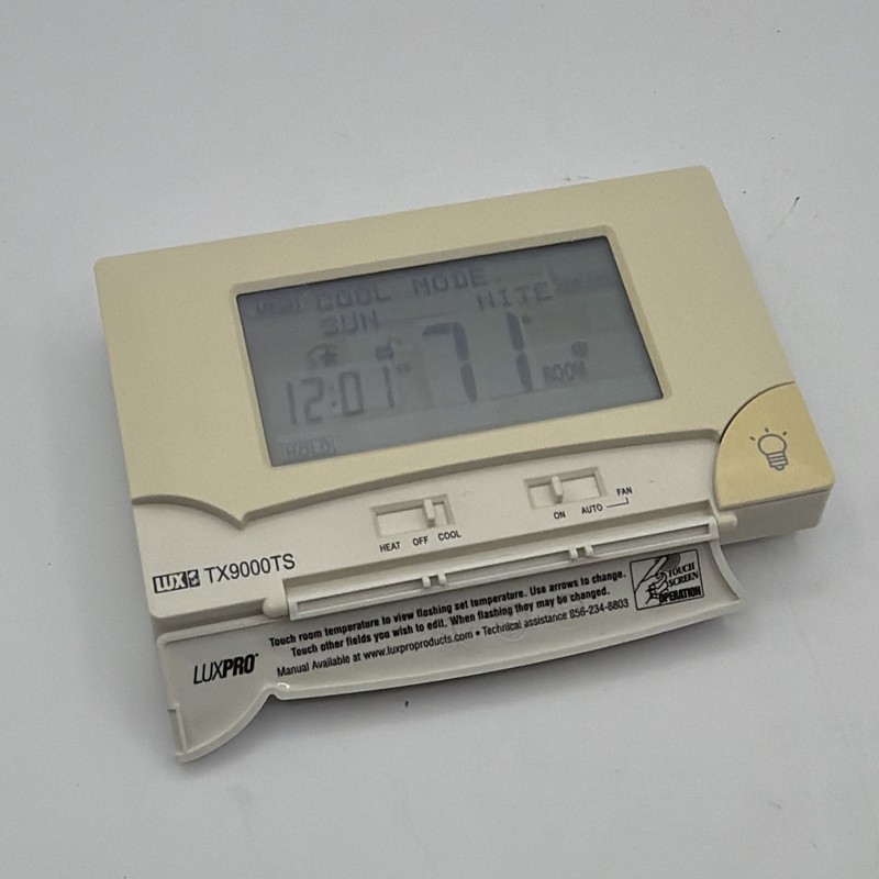 Lux Smart Temp TX9000TS 7-Day Programmable Thermostat!! gallery