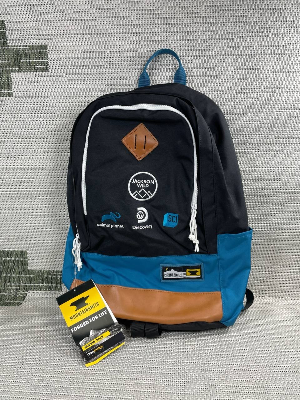 Mountainsmith Backpack Trippin Pack Black Pockets Adjustable Shoulder Camping