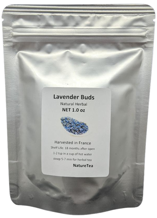 Lavender Tea - 1 oz - "ULTRA" grade French Loose Buds, Wild Crafted from France gallery