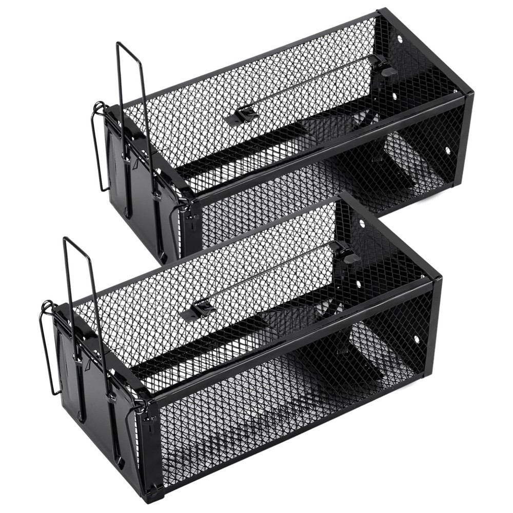 Pet-Safe 2-Pack Live Capture Mouse Traps 12.5"x5.5"x4.5" for Indoor/Outdoor Use
