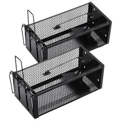 Pet-Safe 2-Pack Live Capture Mouse Traps 12.5″x5.5″x4.5″ for Indoor/Outdoor Use