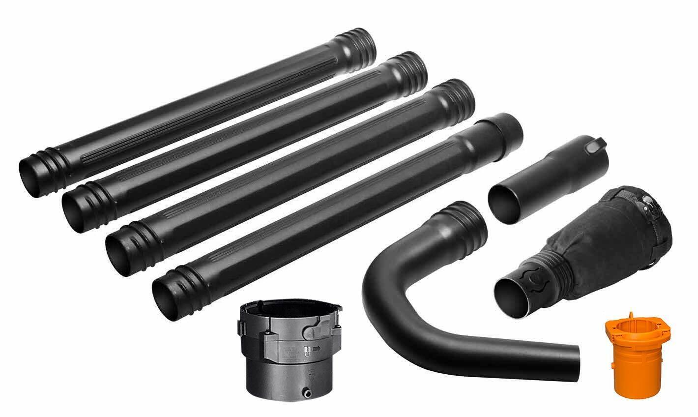 WORX WA4094 Universal Fit Gutter Cleaning Kit w/11ft reach for Leaf Blowers-OB gallery
