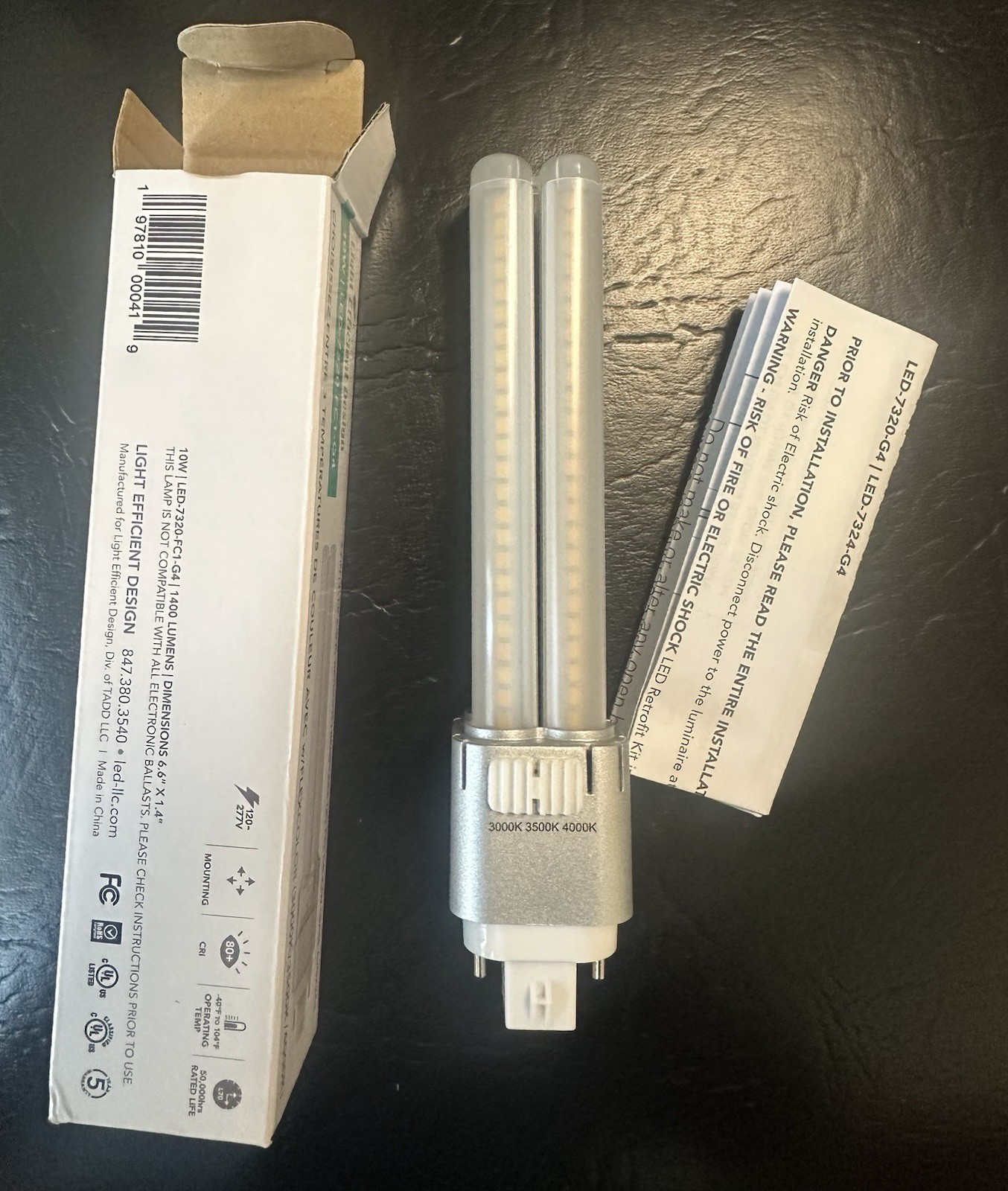 Light Efficient Design 3000K/3500K/4000K LED Bulb gallery