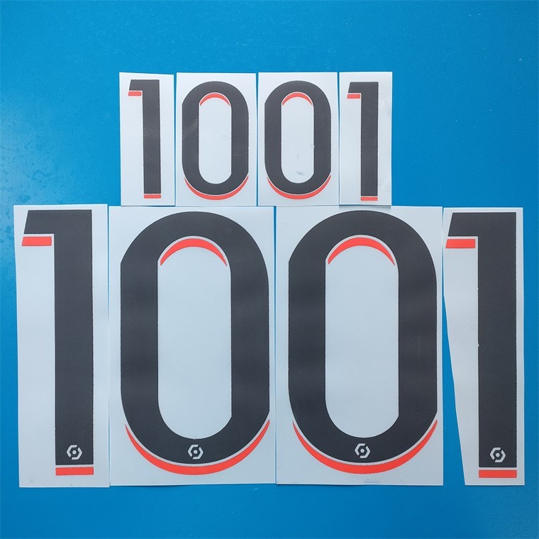 2021-22 PSG Name Number Personalise Customise Player Size Nameset Print gallery