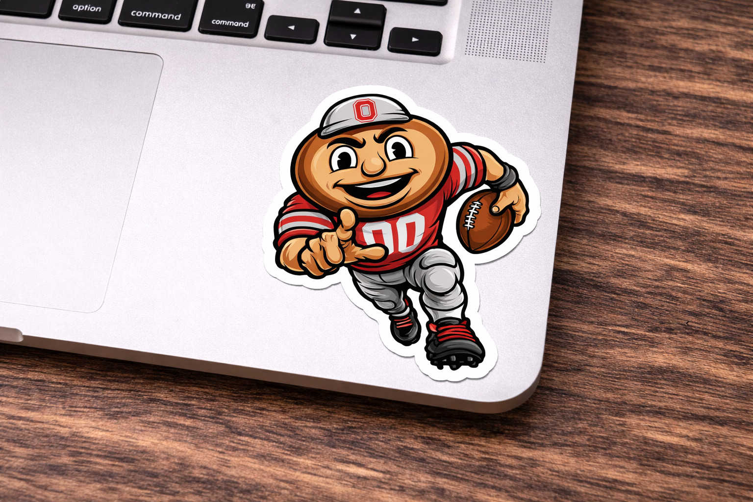 Weather Resistant Vinyl Sticker - Ohio State Football Buckeye State 01 gallery