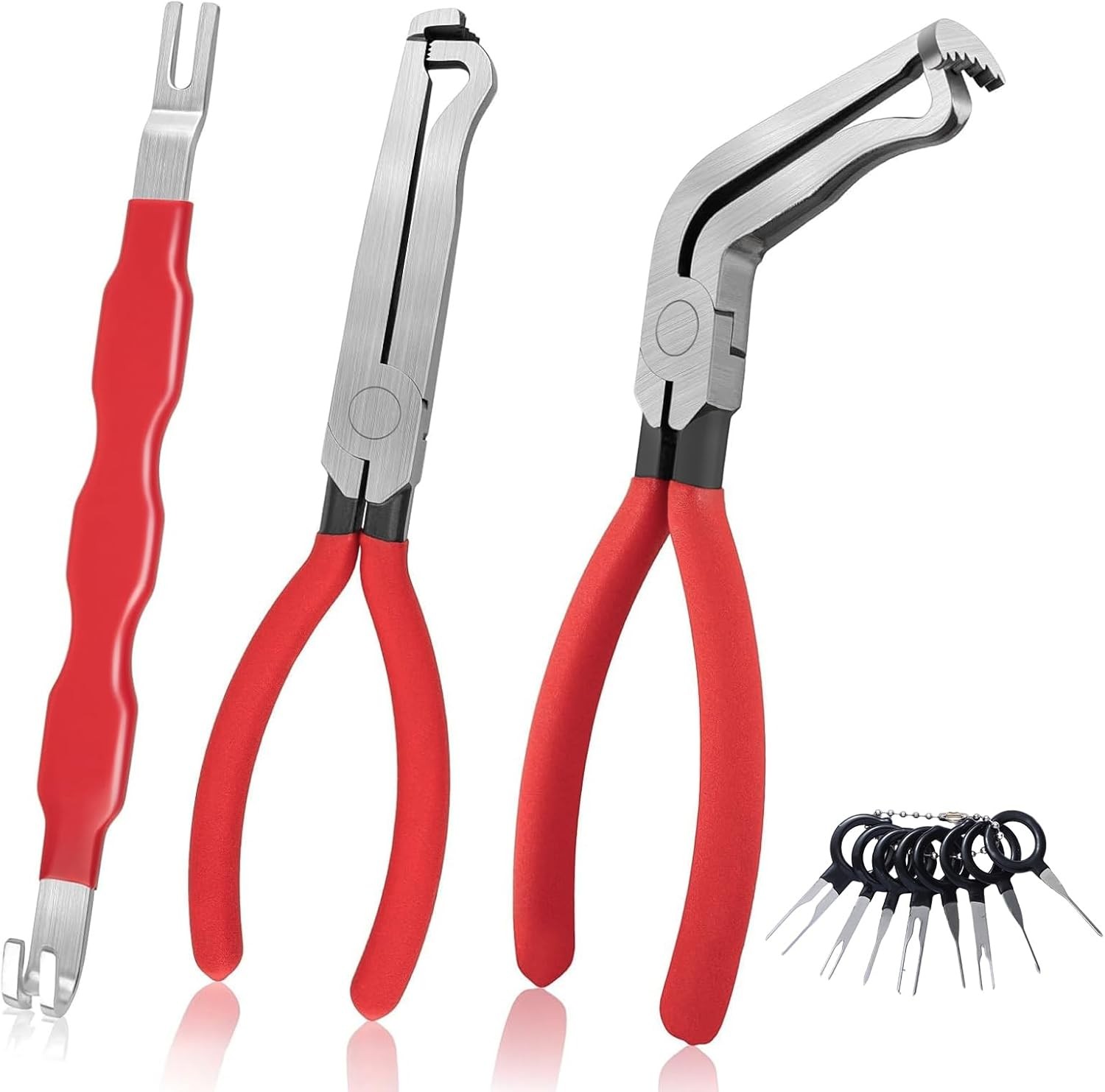 Electrical Disconnect Pliers Connector Separator Terminal Plug Removal Tool Kit gallery