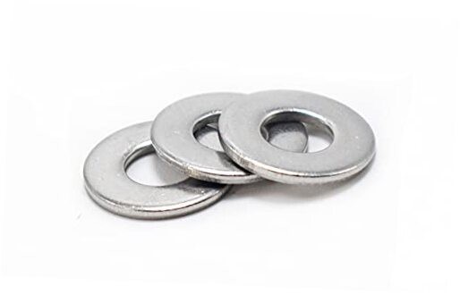 Stainless Flat Washers 100 Pack Made of 18-8 (304) Stainless Steel…… #10 Silver gallery
