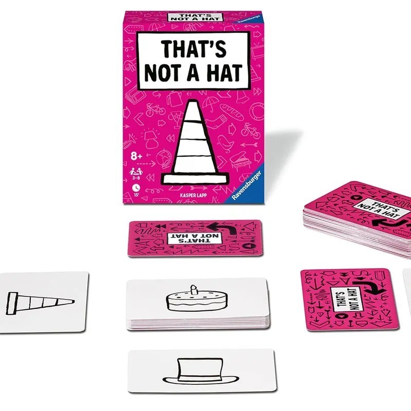 That'S Not a Hat - Fun Bluffing & Memory Party Game for All Ages Components gallery
