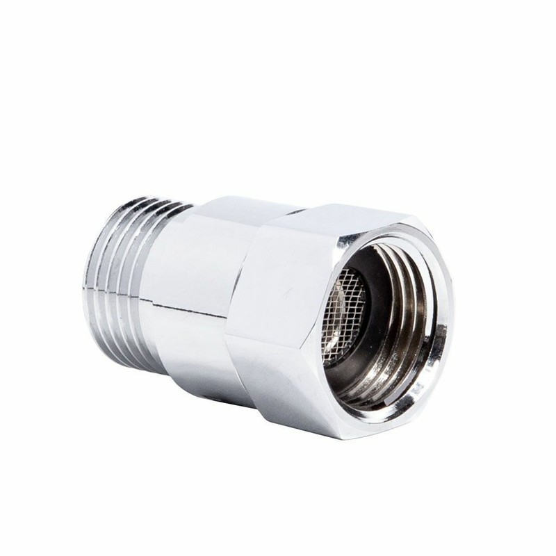 1-2pcs G1/2" Flow Quick Control Shut OFF Valve Fit Shower Head Hand Water Saver gallery