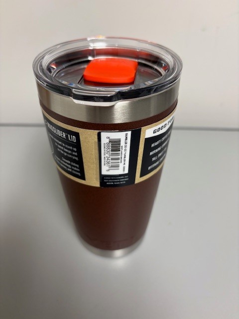 Wetlands Brown YETI® 20 Ounce RAMBLER® - Authentic Brand New - Mag Lid gallery