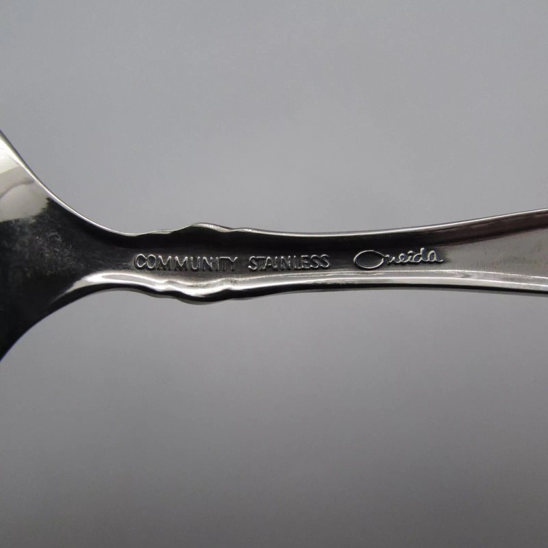 Oneida Community Stainless Flatware SATINIQUE Dinner Forks - Set of Four New gallery