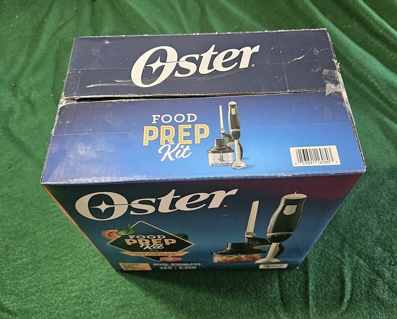 Oster Prep Kit Immersion Hand Blender, Electric Knife, & 2 Cup Chopper, Black gallery
