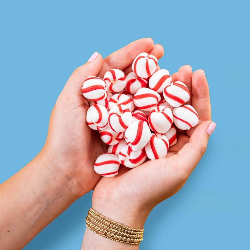 Peppermint Candy BOBS Sweet Stripes Soft candy, 160 Count, 28 Ounce Jar gallery