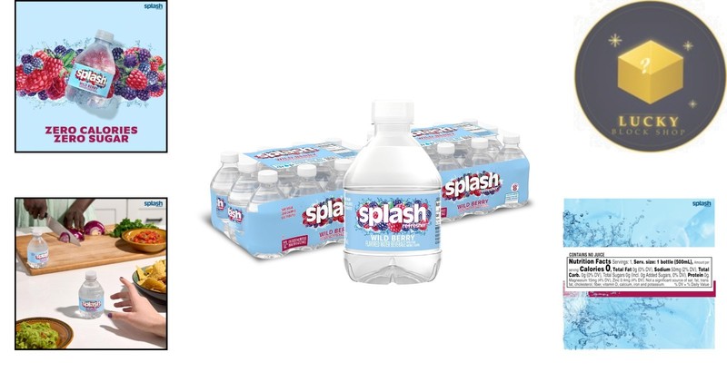 Splash Blast Wild Berry Hydration Pack - 24x8 Fl Oz Electrolyte Beverage gallery