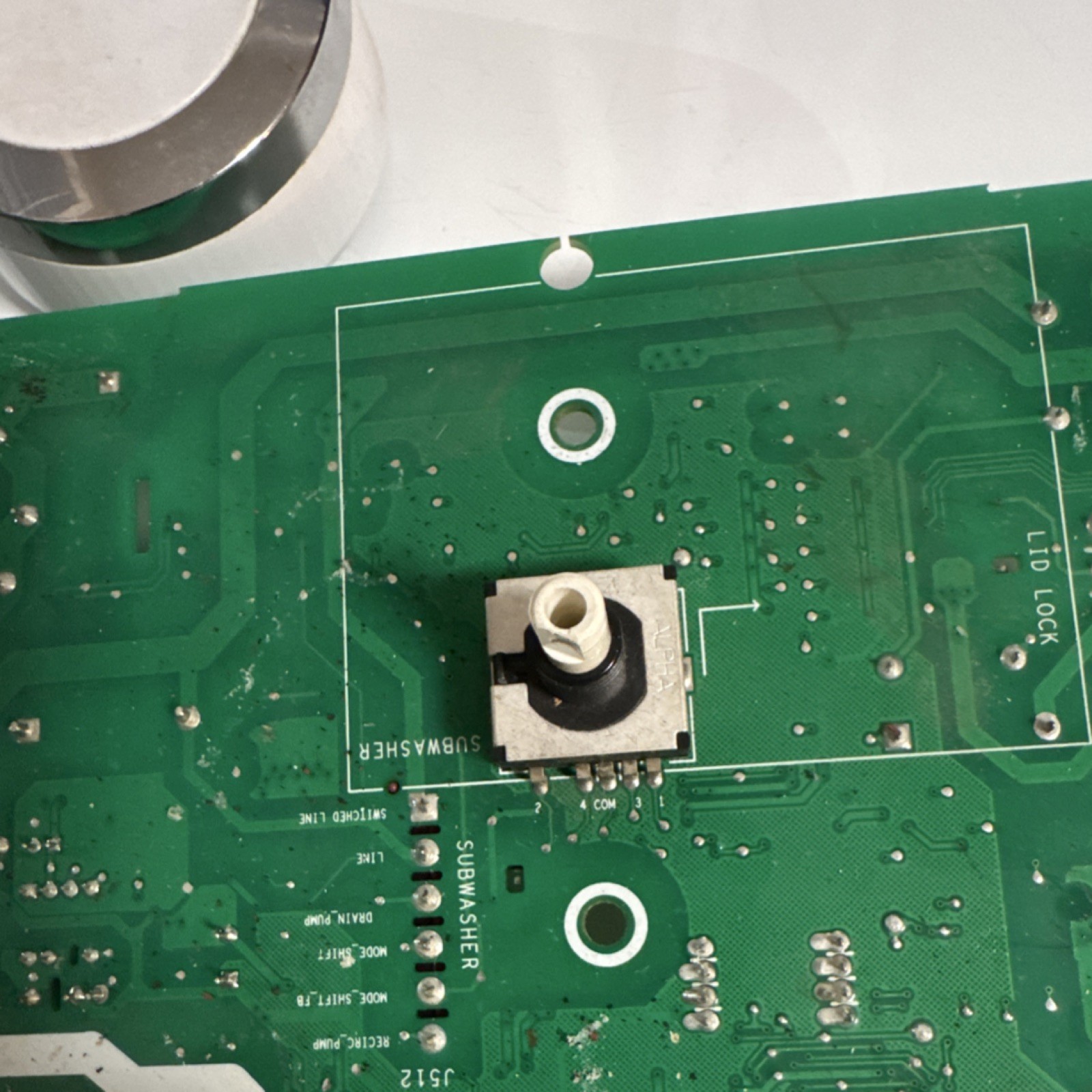 GE Appliances 290D2226G003 Main Control Board Electric Washer Part Green Plastic gallery
