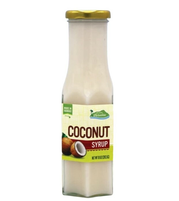 🌺Dip Into Paradise Gourmet Coconut Fruit Syrup,10oz MADE IN HAWAII gallery