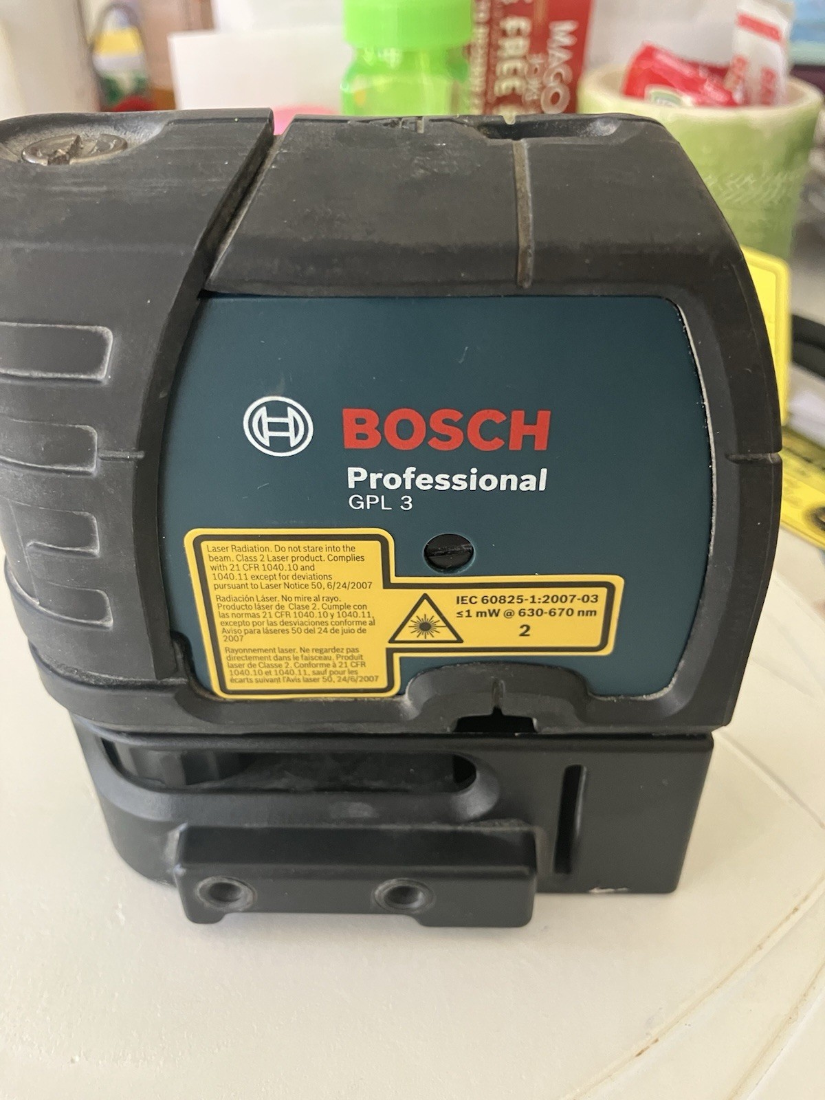 Bosch GPL3 Three Point Self Leveling Alignment Professional Point Laser Case gallery