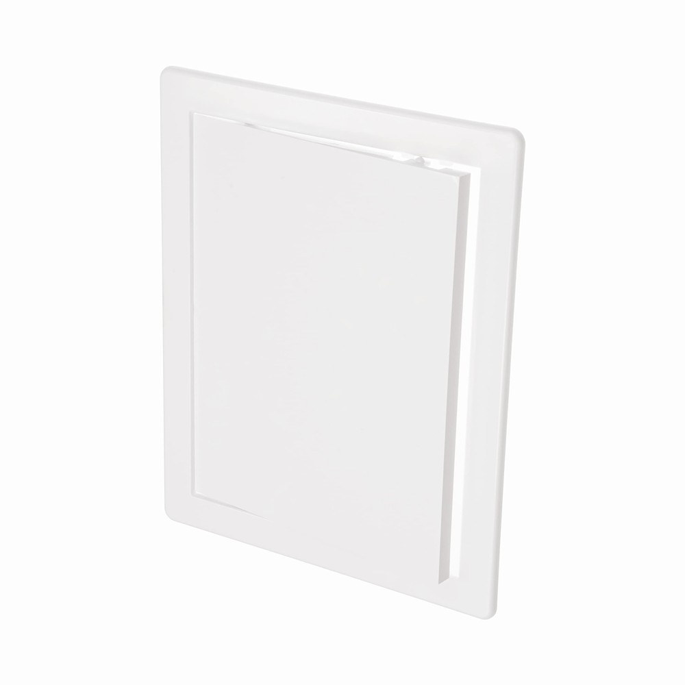 8" x 10" White Plastic Access Panel. Service Shaft Door Panel. Plumbing, Elec...