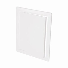 8″ x 10″ White Plastic Access Panel. Service Shaft Door Panel. Plumbing, Elec…