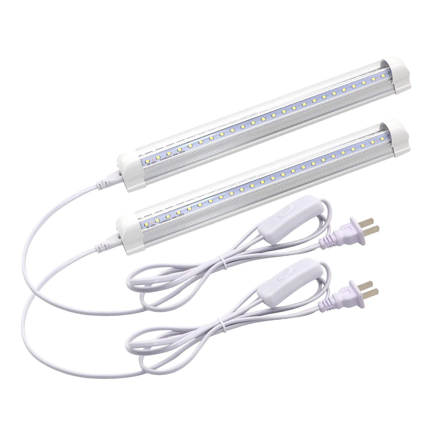 Led Shop Light Fixture 12inch 9w 1080lm 6500k T8 Vshape Integrated Tube Light Hi gallery