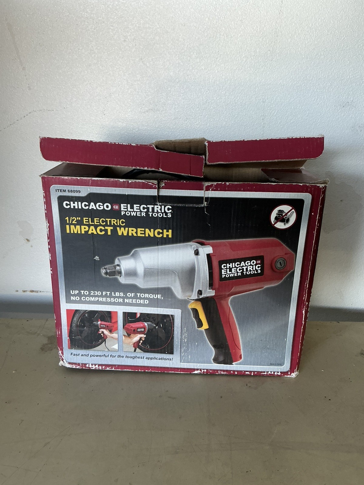 CHICAGO ELECTRIC 1/2" ELECTRIC IMPACT WRENCH gallery