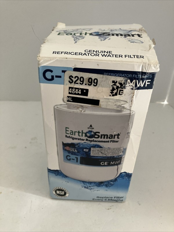 EarthSmart Replacement Filter GE MWF G-1 SEALED For Refrigerators 300 gallon gallery