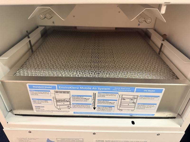 EnviroKlenz Air System Plus – True HEPA + UV-C Air Purifier -Excellent Condition gallery