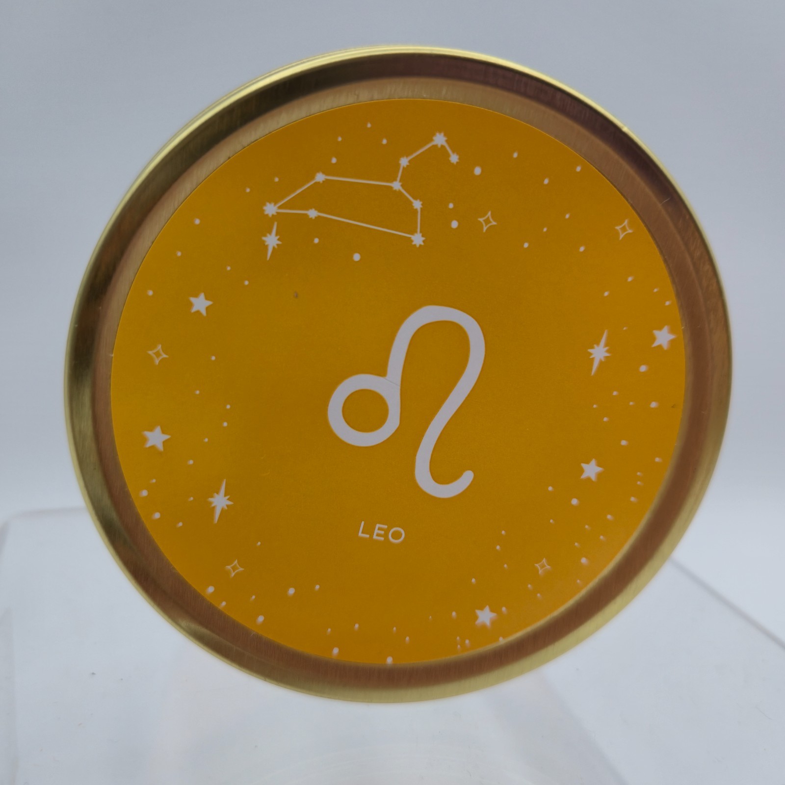 PLACE & TIME EVERY DAY Leo Zodiac Scented Candle Sugared Citrus 4.1 oz Tin NEW gallery