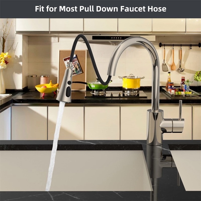 Kitchen Faucet Head Replacement,Pull Down Kitchen Spray Head Sink Spray Nozzle gallery