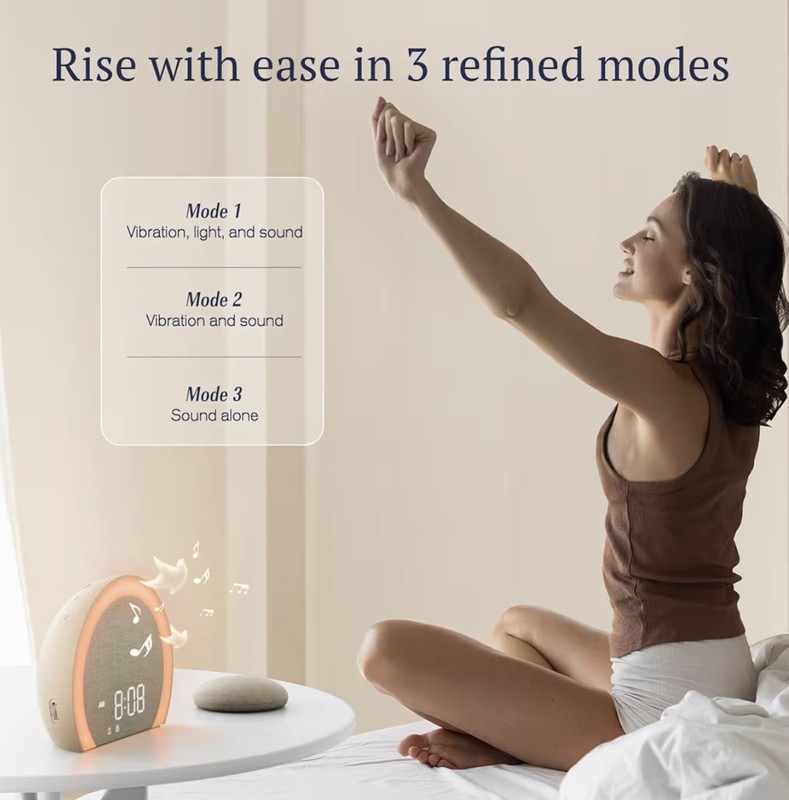 Extra Loud Alarm Clock with Wireless Bed Shaker Vibrating Dual Alarm wLight Wake gallery