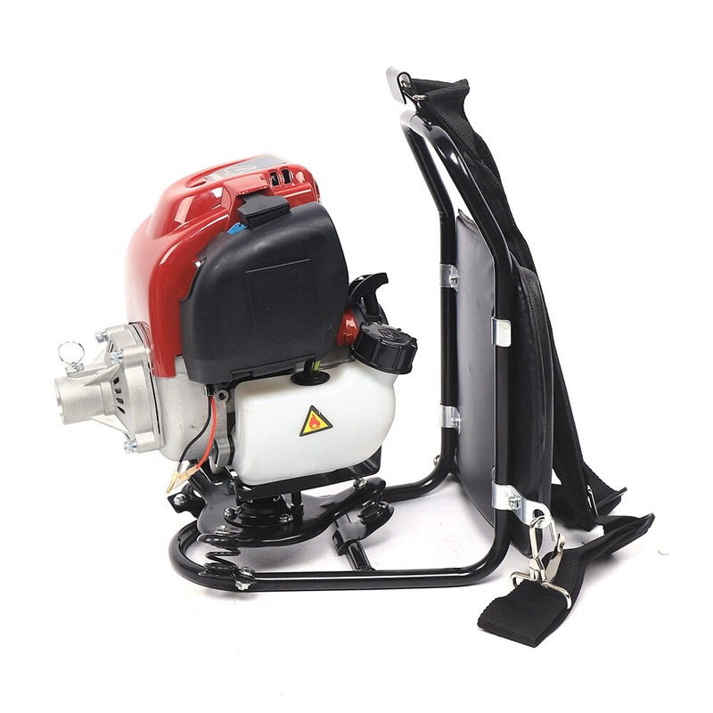 35.4cc Backpack 4-Stroke Mower Brush Cutter For Weeding Tilling 12in Blade gallery