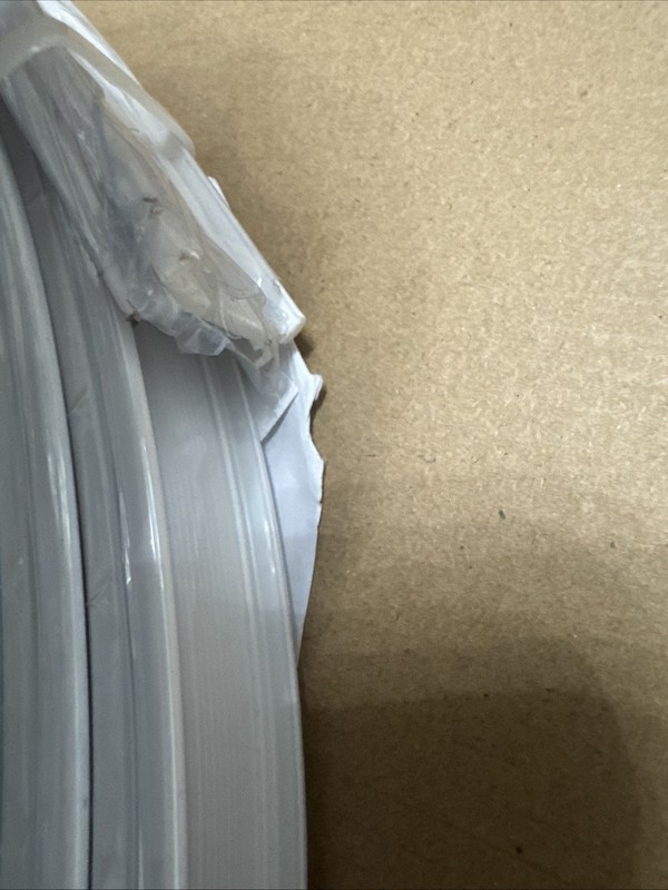 Flexible Bendable Ceiling Curtain Track, 39.4FT (12 Meters) White, New gallery