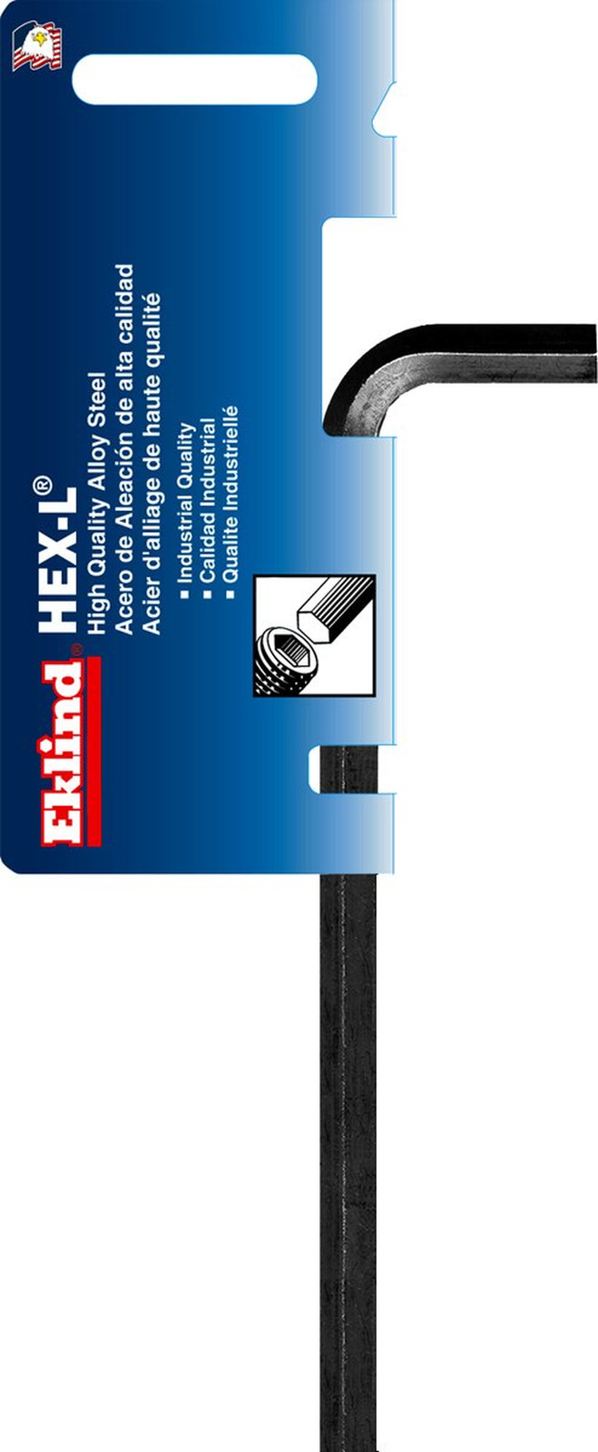 6mm Long Arm Hex Key Allen Wrench Long Series Made In USA Alloy Steel gallery