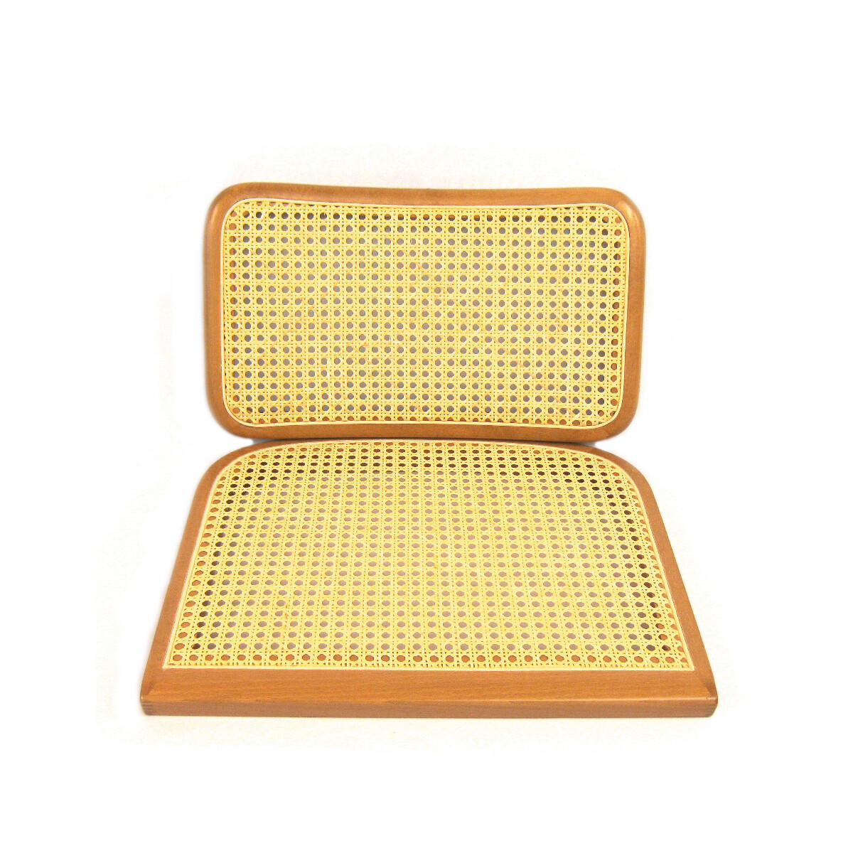 Marcel Breuer Cesca Chair Replacement Cane Seat & Back (Honey Oak; NO Holes) gallery