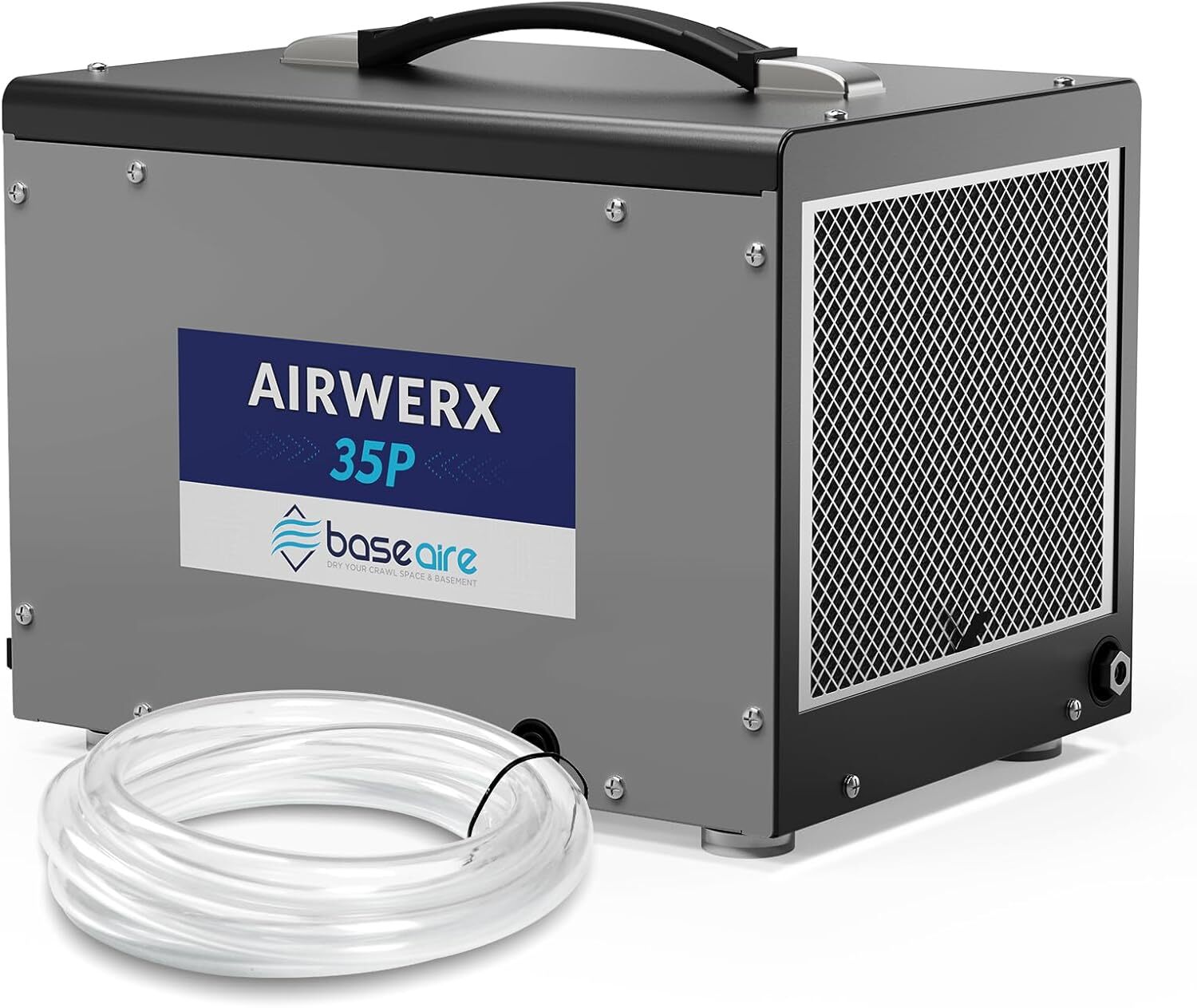 BaseAire 70 Pint Commercial Dehumidifiers with Pump & Hose Up to 1000 Sq Ft gallery