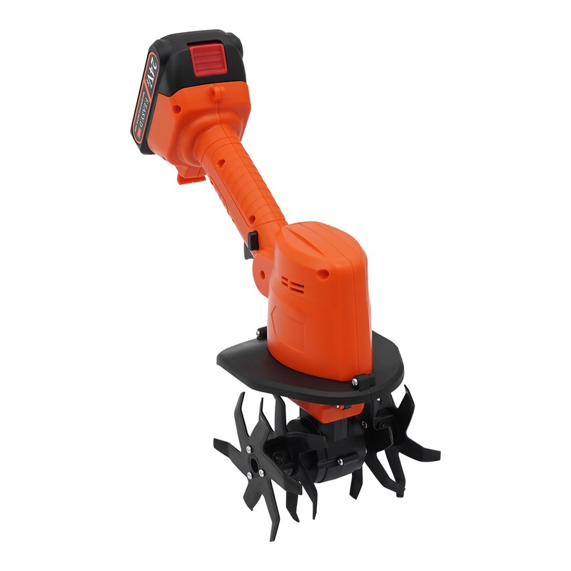 Compact Tiller Lightweight Electric Handheld Tilling Machine Rechargable gallery