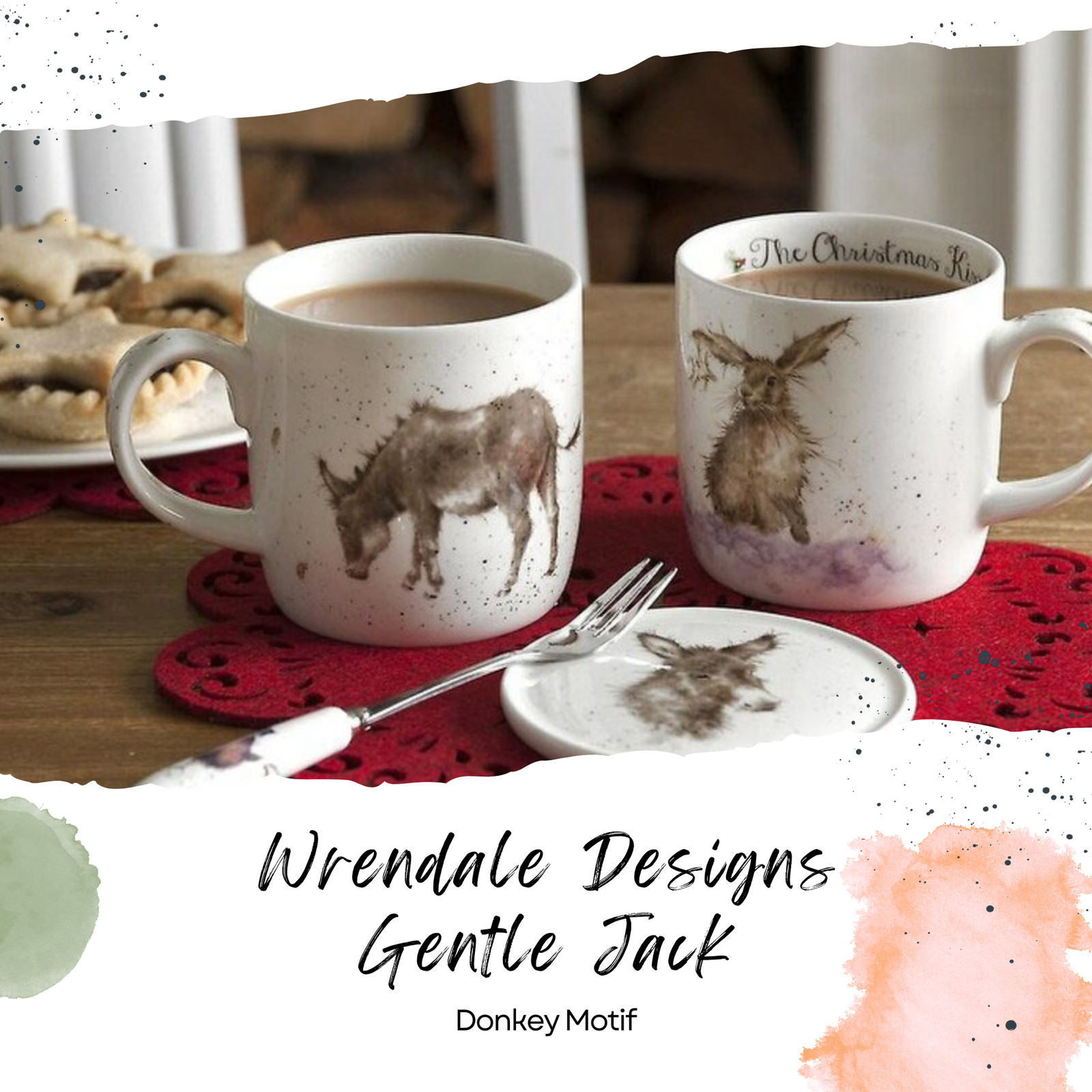 Royal Worcester Wrendale Designs Bone China 14 Ounce Mug - Gentle Jack (Donkey) gallery