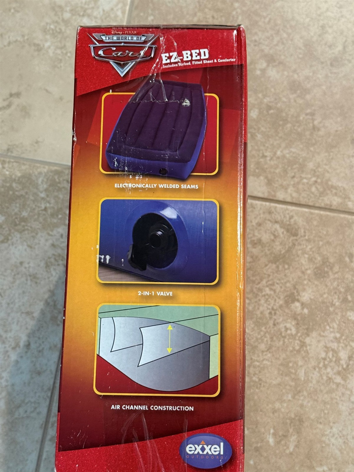 Disney Pixar "Cars" EZ-Bed Inflatable Children's Mattress 4 Plus See Description gallery