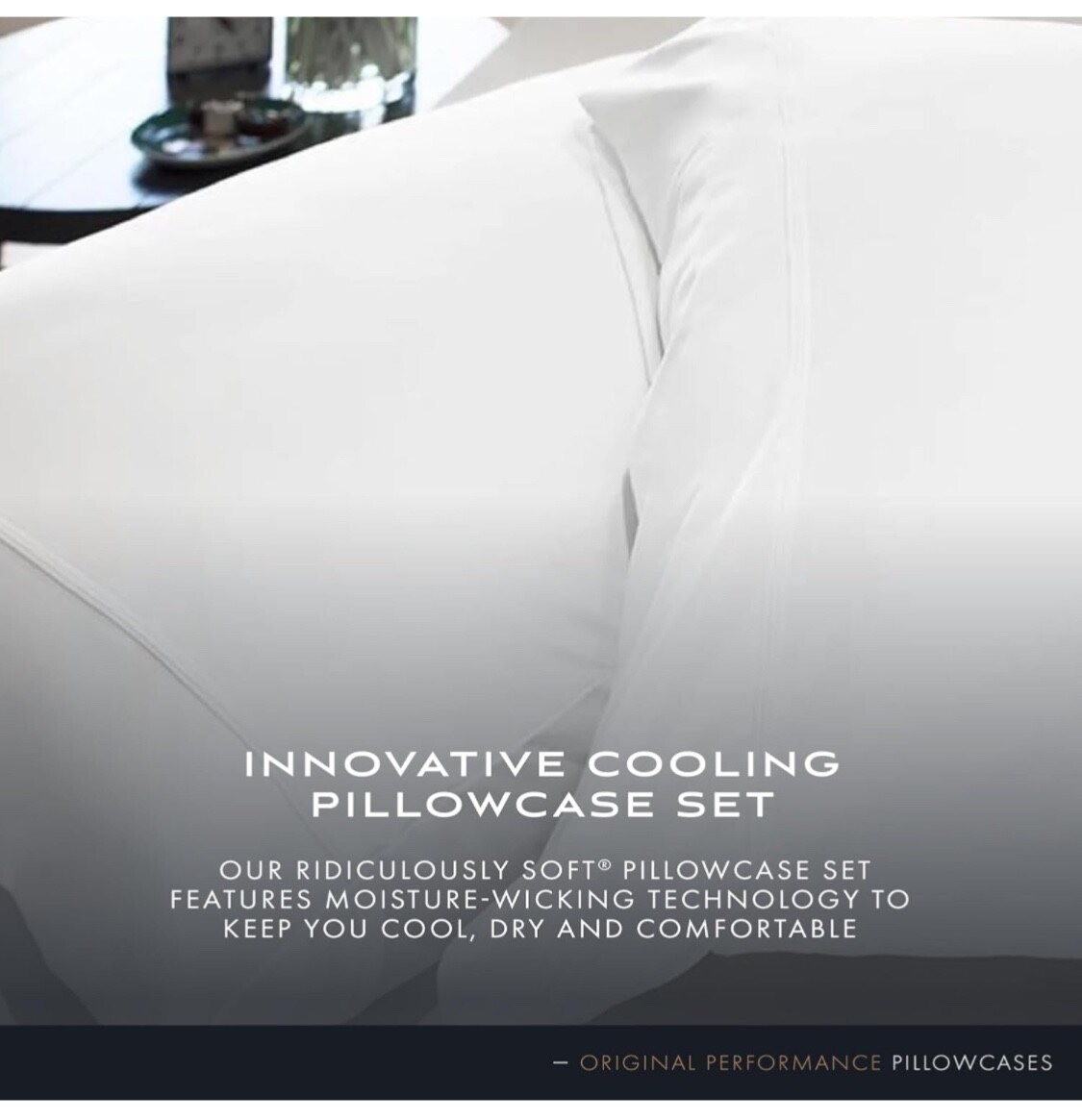SHEEX Original Performance Cooling Pillowcases, Ultra-Soft King Pillowcase Set, gallery