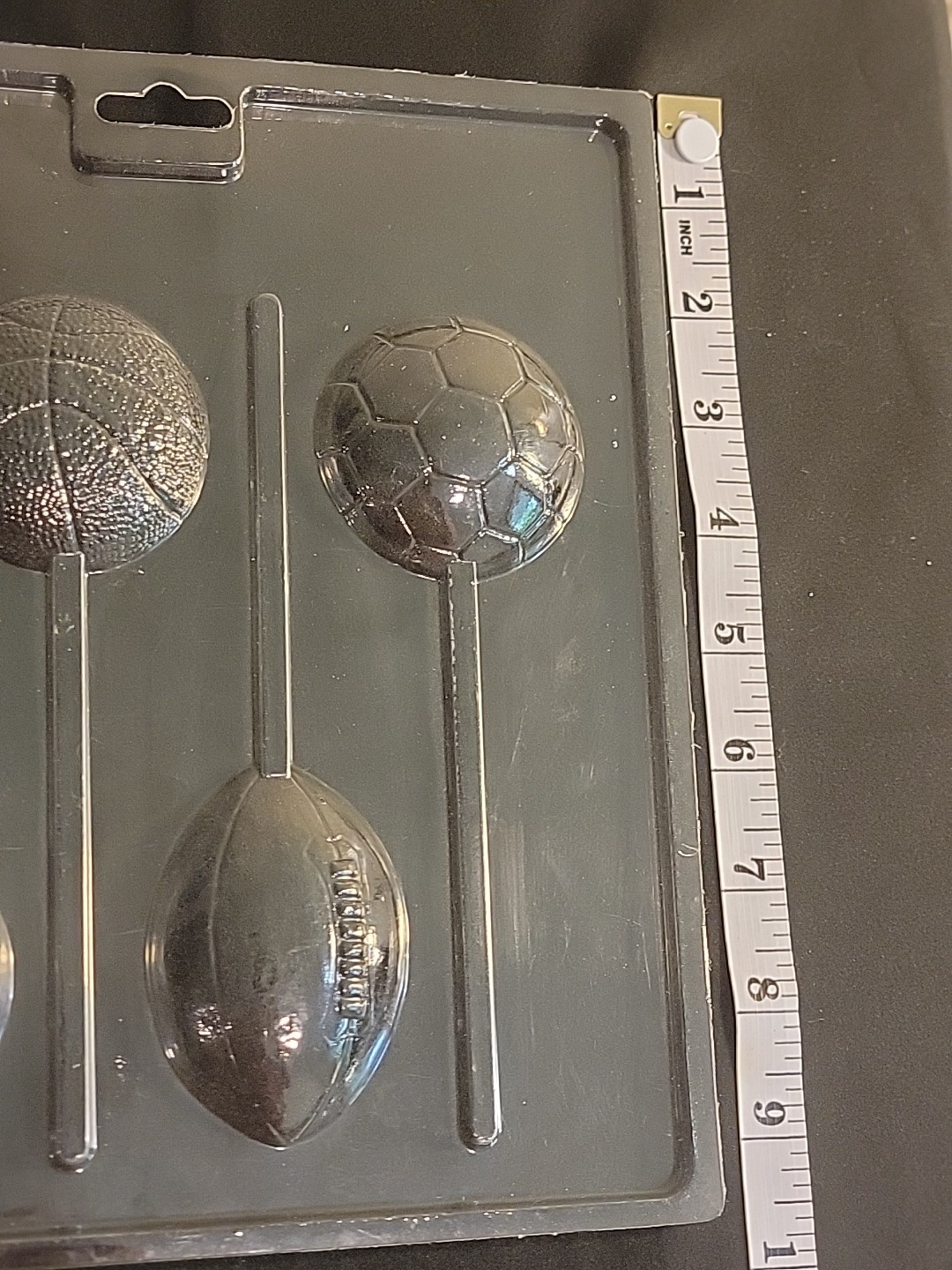 Baseball Softball Soccer Ball Football Basketball Sport Lollipop Chocolate Mold gallery