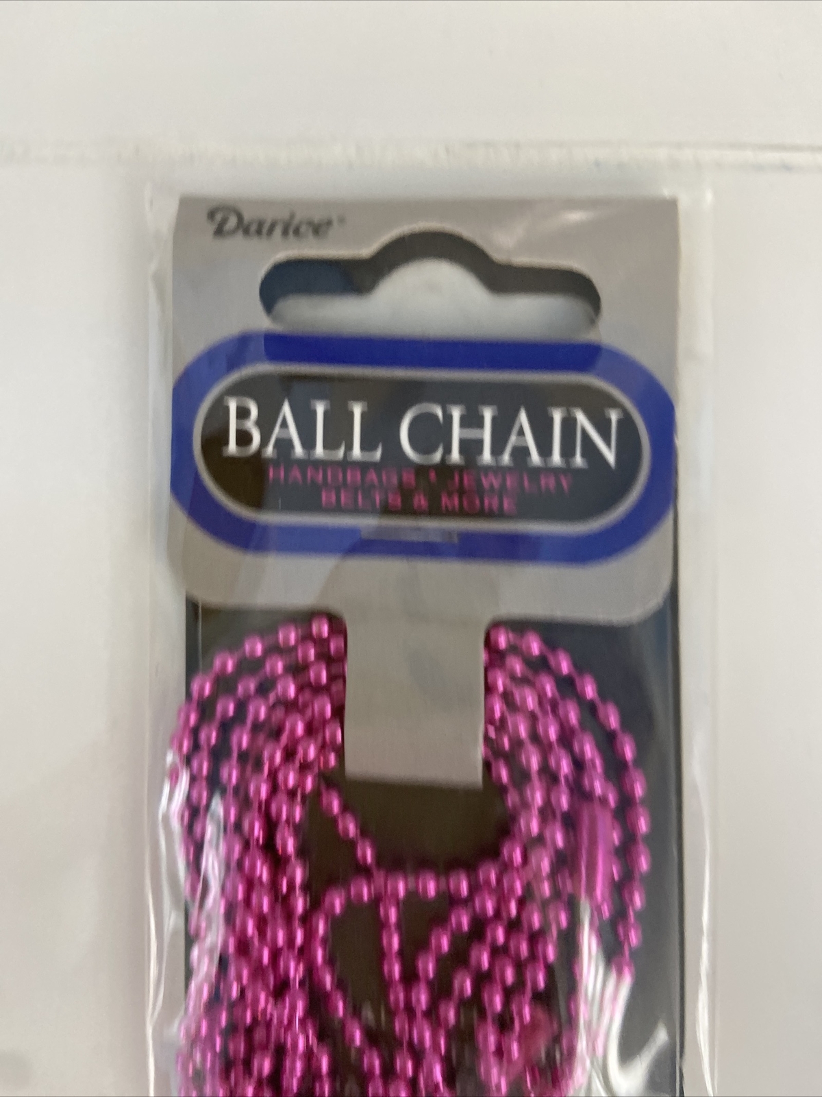Darice Ball Chain 2 Pc 24 In (61 Cm) Pink gallery