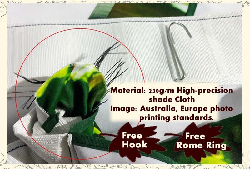 Degree Implicit Hat 3D Curtain Blockout Photo Printing Curtains Drape Fabric gallery