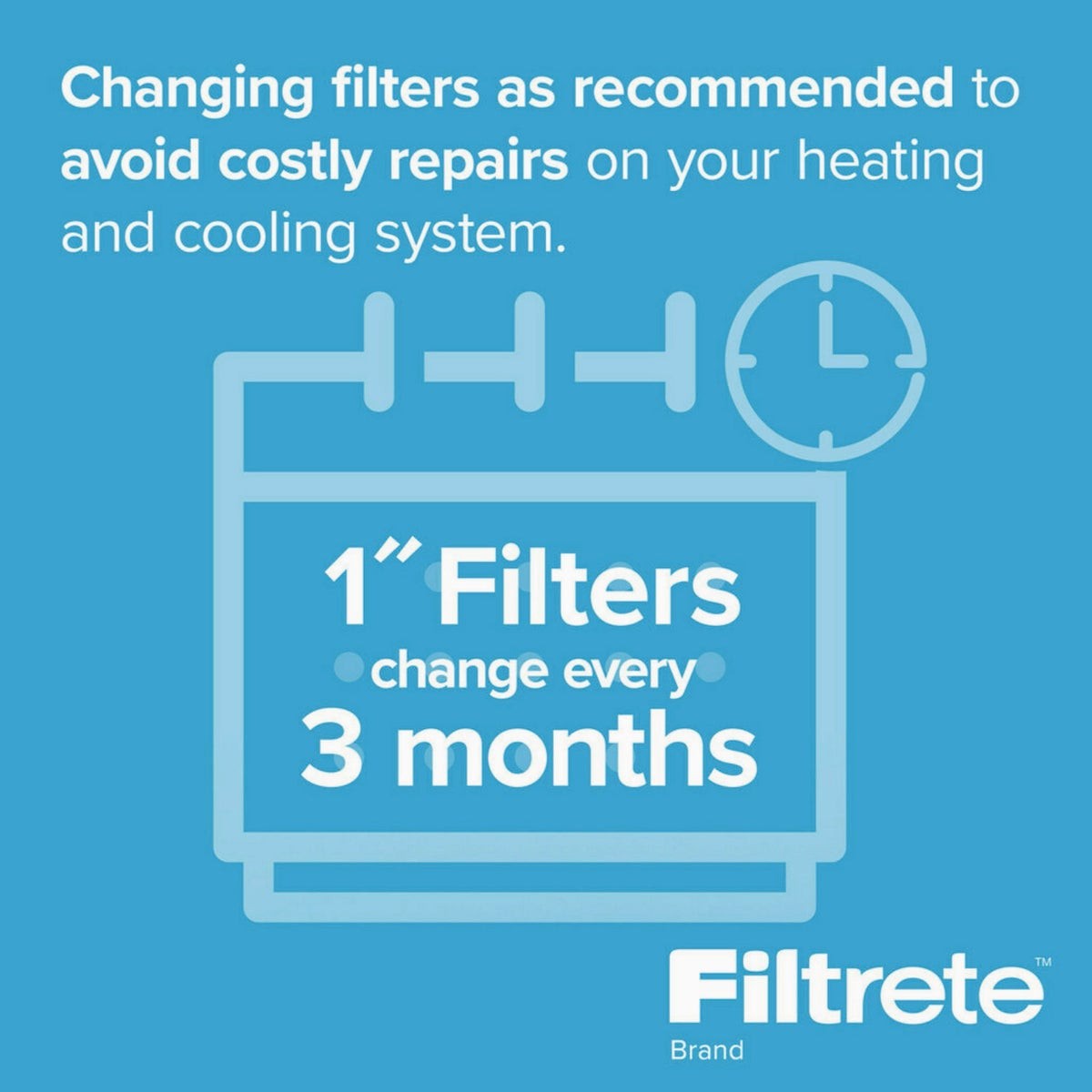 Filtrete 14 In. x 25 In. x 1 In. Basic MPR Flat Panel Furnace Filter, MERV 2 gallery