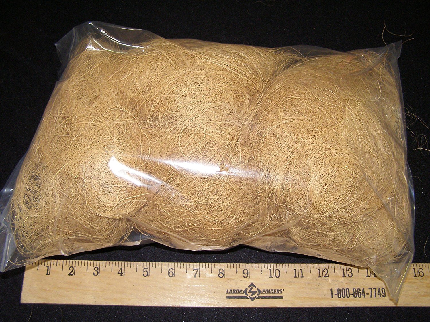 COCONUT HUSK FIBER. 1/2 pound. Orchids, crafts. Pet bedding. gallery