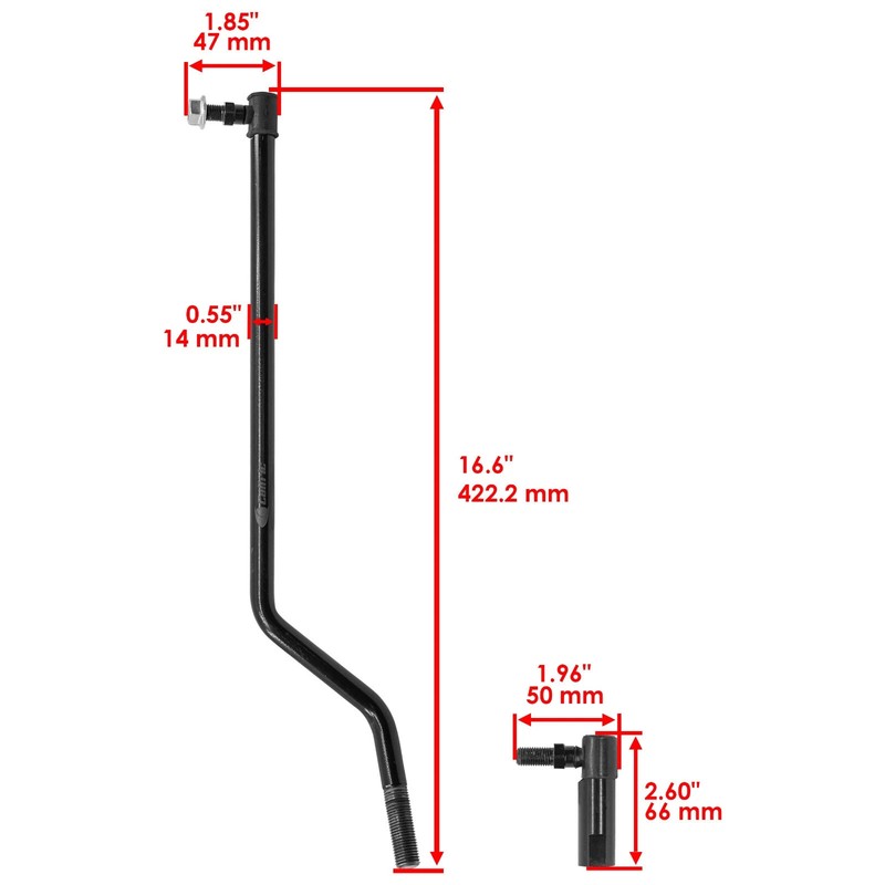 Left & Right Drag Link for John Deere LA100 LA105 LA110 LA115 LA120 LA130 gallery