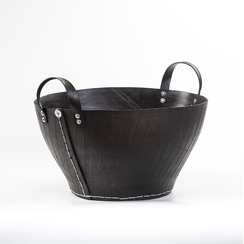 Classic Recycled Rubber Firewood Basket gallery