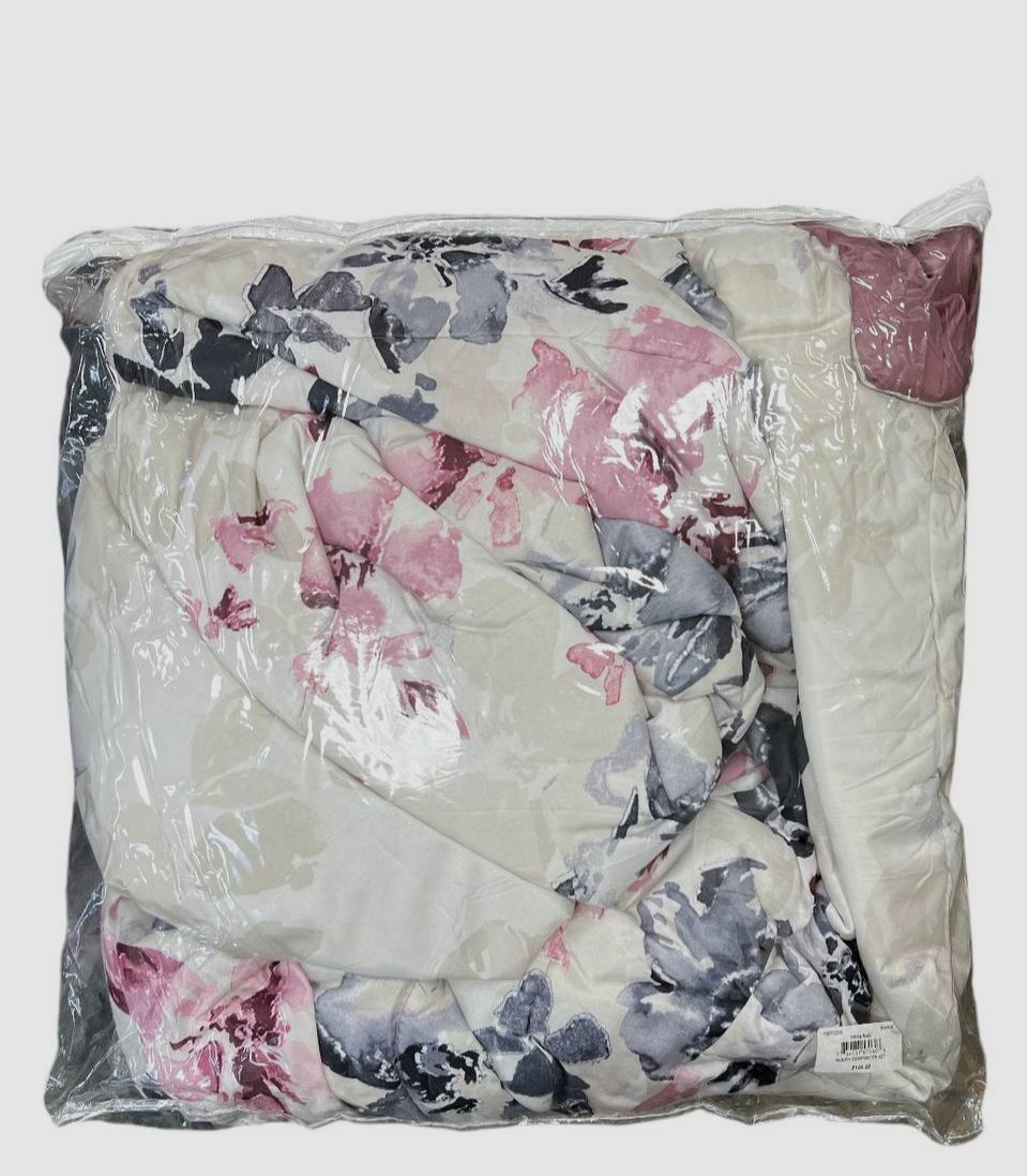 LANWOOD, Home Purple Gray Monica. Queen Bedding Comforter 8 Pc. Set gallery