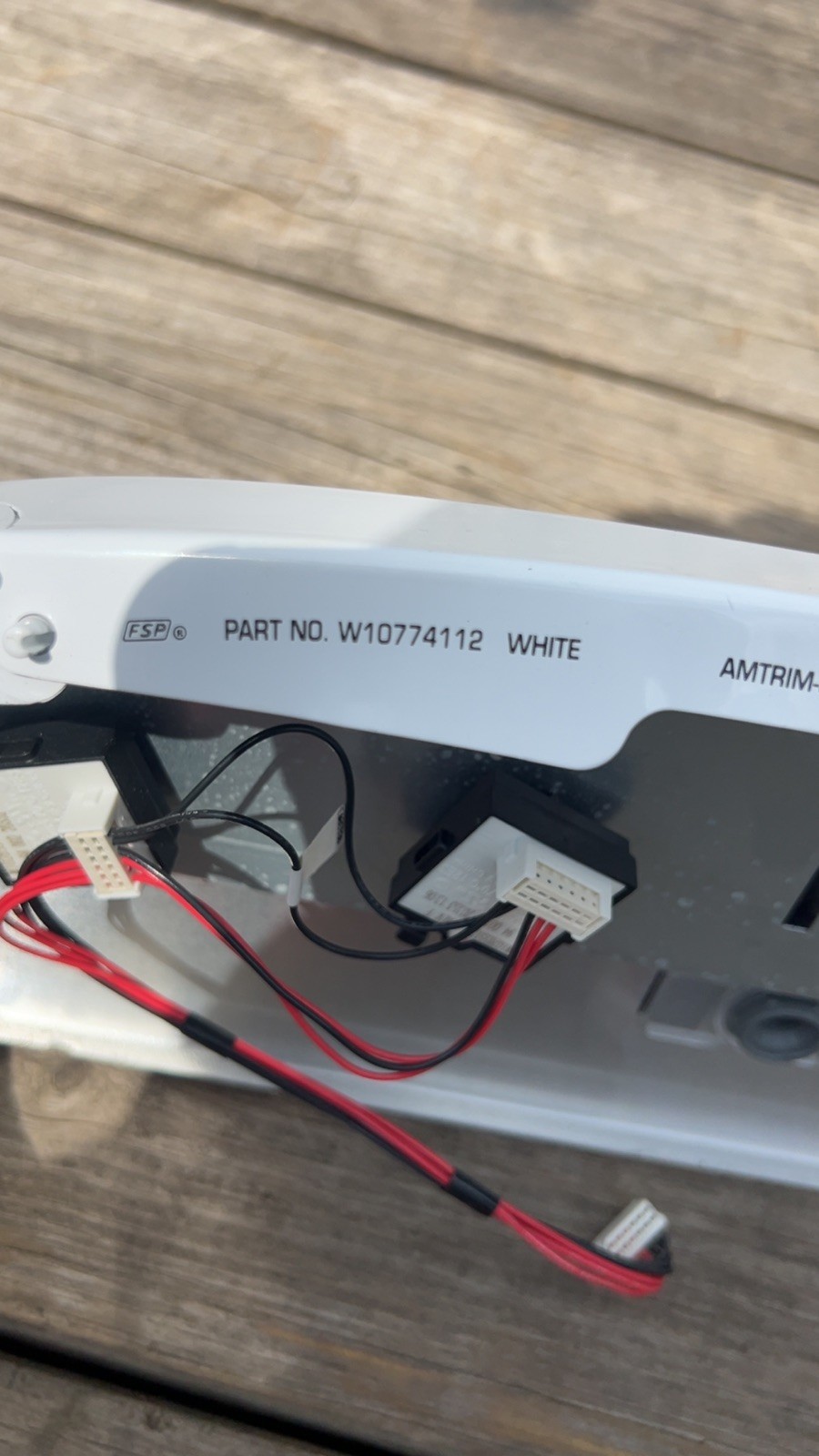 Whirlpool Washing Machine Control Panel OEM WYW5000DW2 W10774112 W10916478 gallery